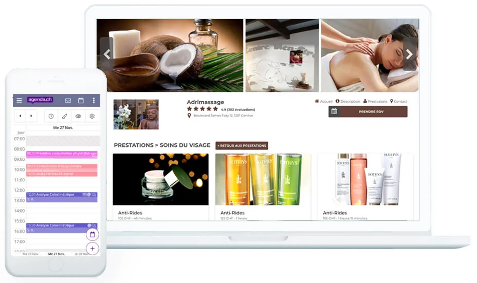 Prise de rdv en ligne | Réservation par Internet